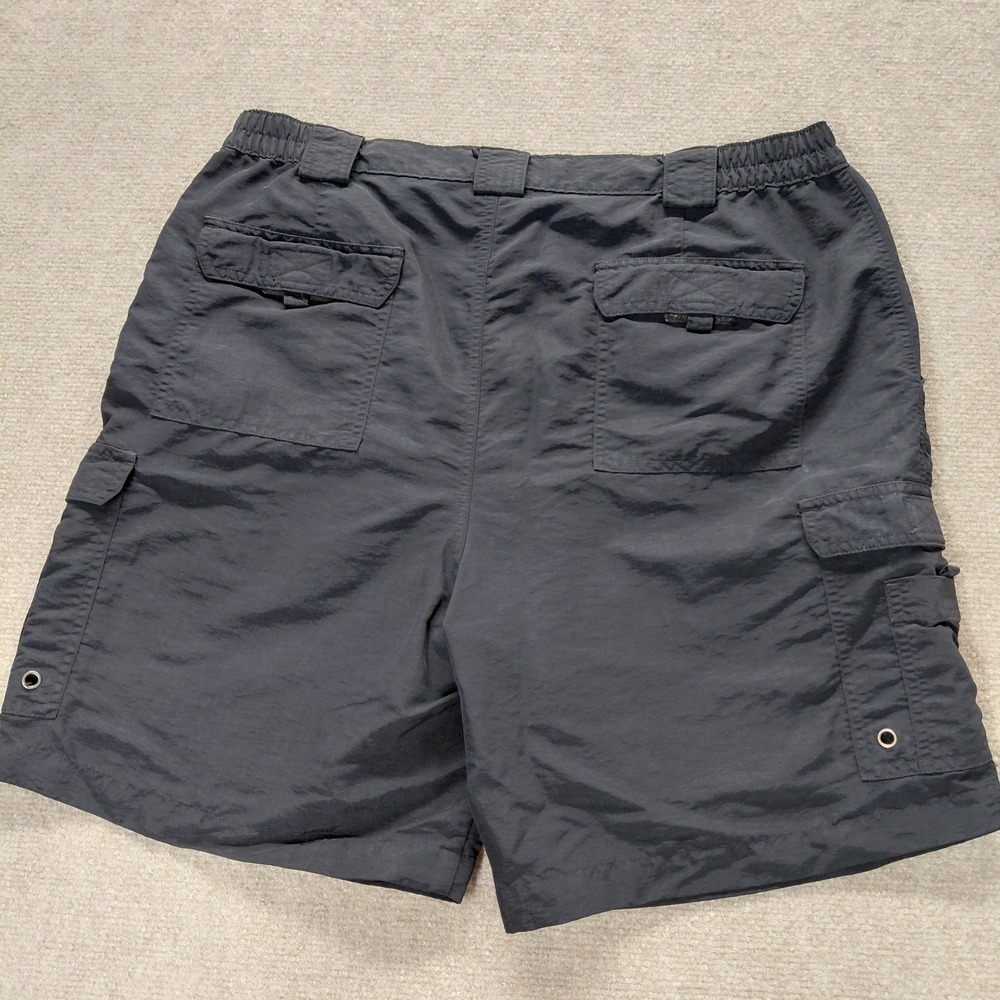 Reel Legends Men's 34" LARGE Cargo Shorts Leisure Fishing 8 Pockets 7" Inseam